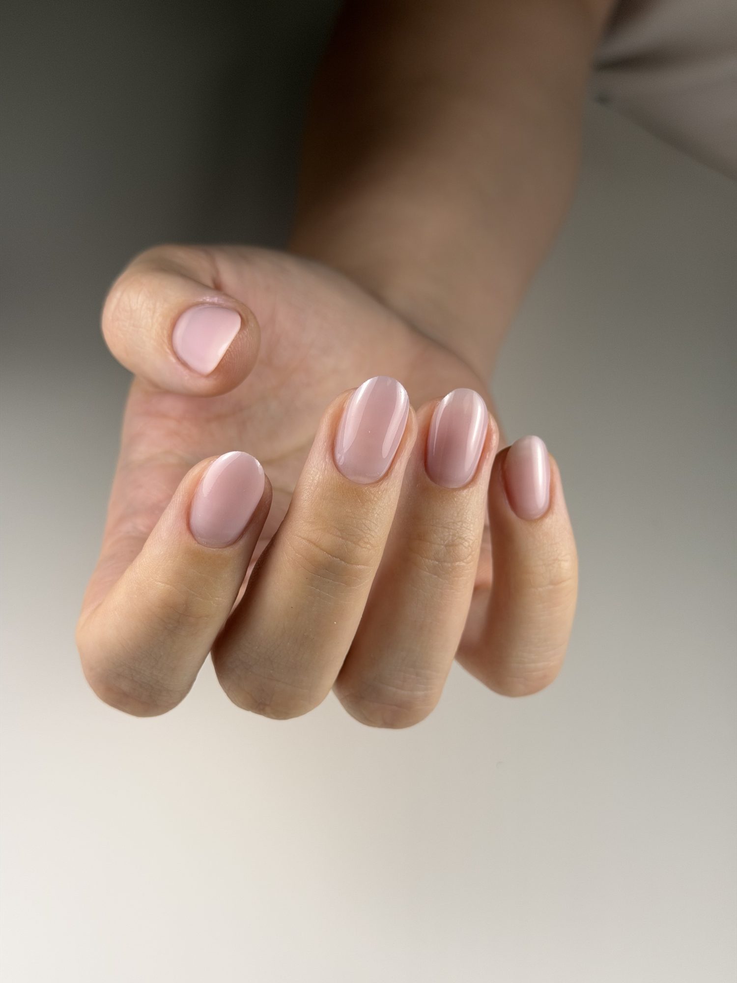 Signature manicure with the owner